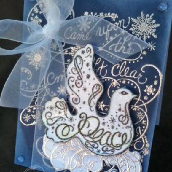 Spellbinders Heartfelt Creations cut & emboss Christmas Cheer 4-die set - Picture 1 of 9